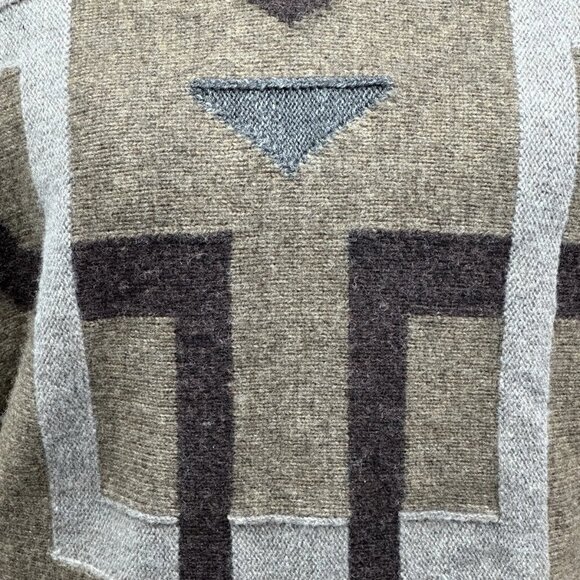 Ralph Lauren Southwestern Lambswool Blend Aztec Boho Sweater Small Excellent - Picture 3 of 11